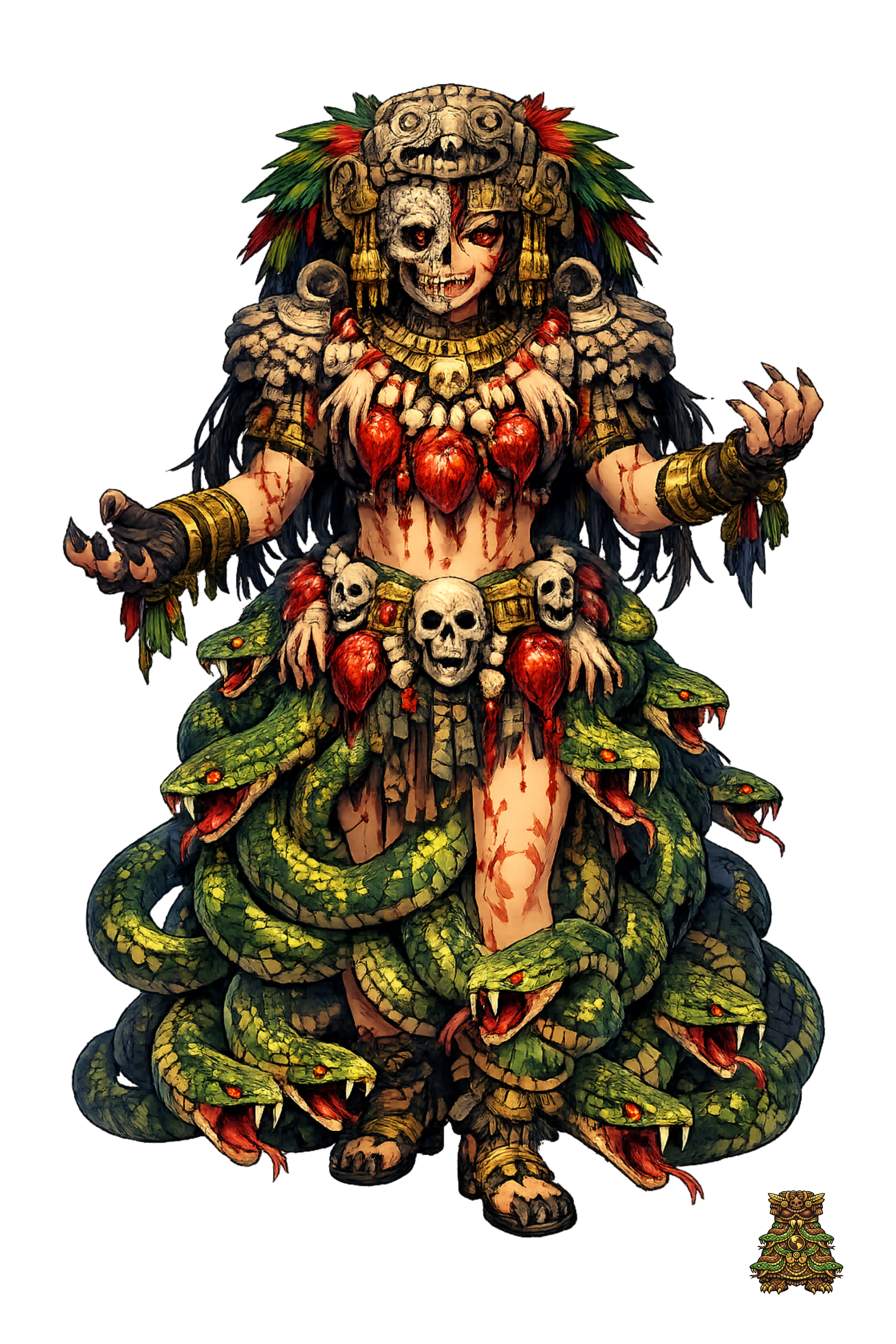 Cōātlīcue full-art