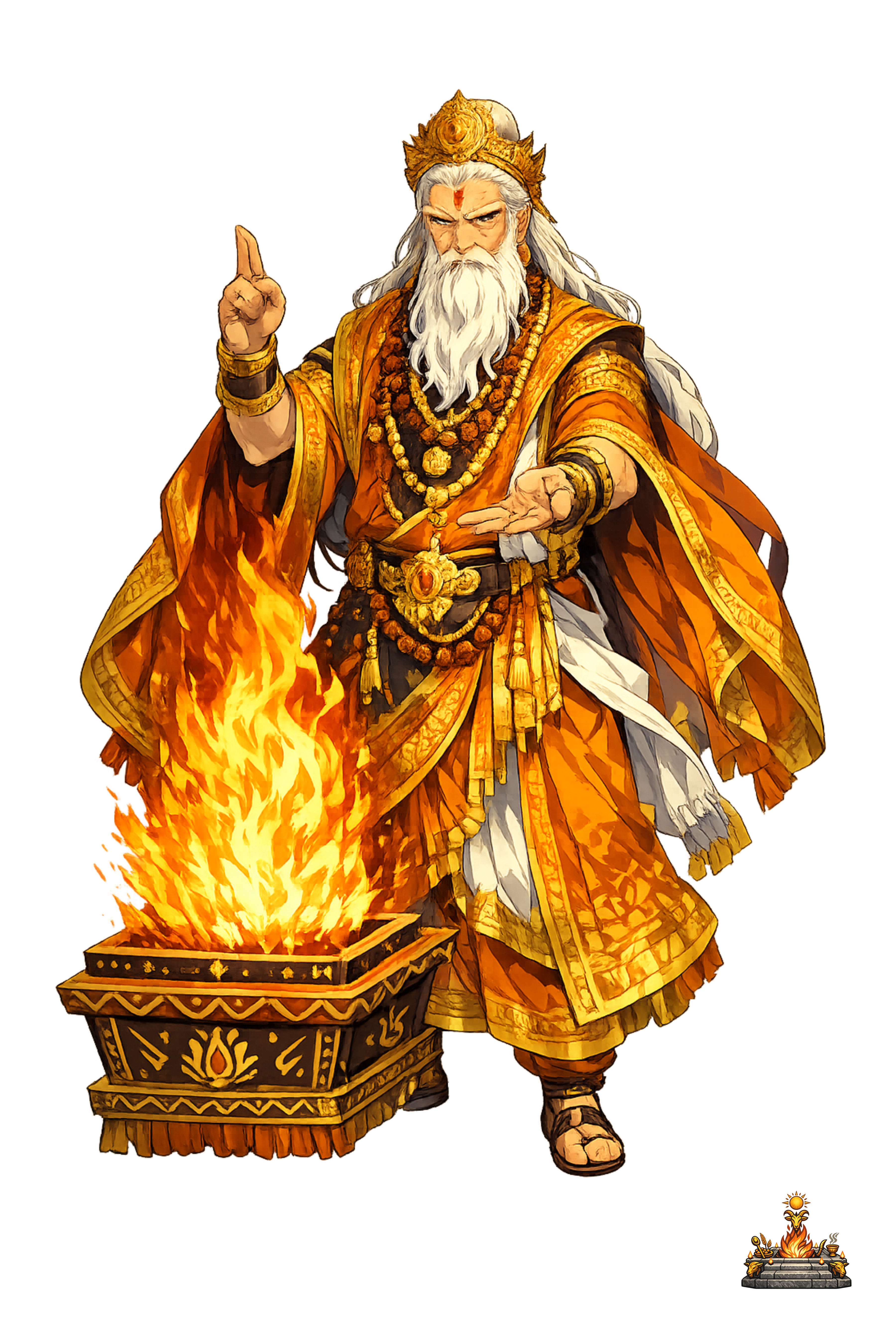 Dakṣa full-art