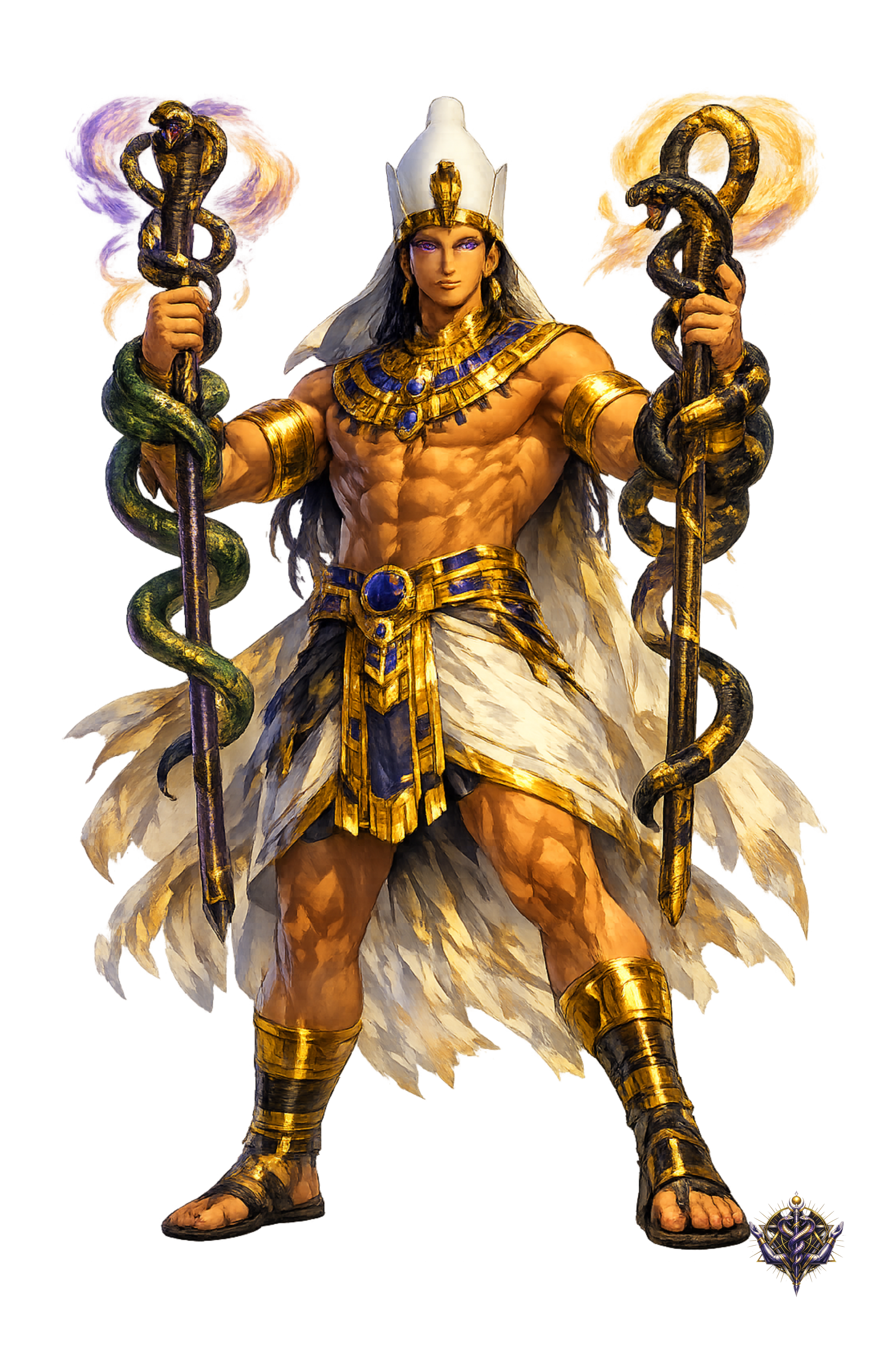 Ḥkꜣ full-art