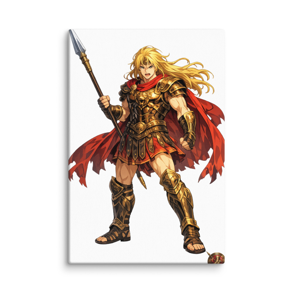 Achilleús Mascot Canvas