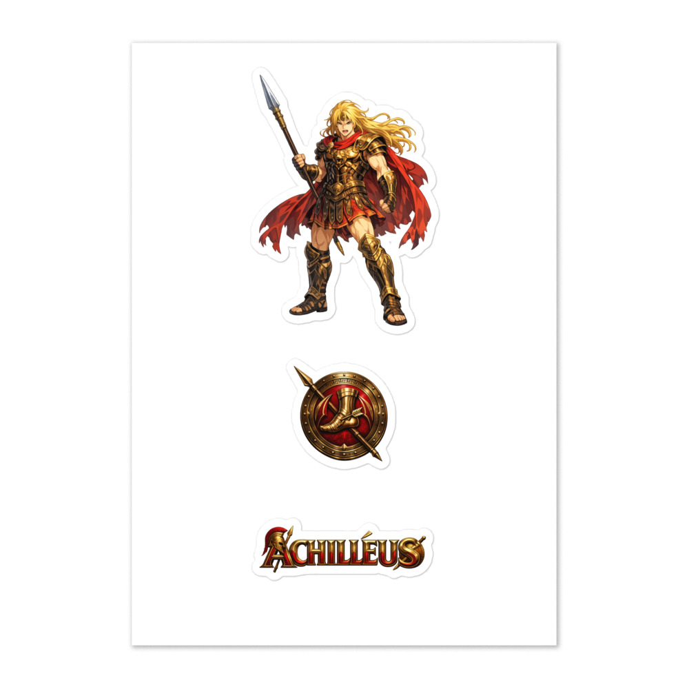 Achilleús Seal Sticker Set