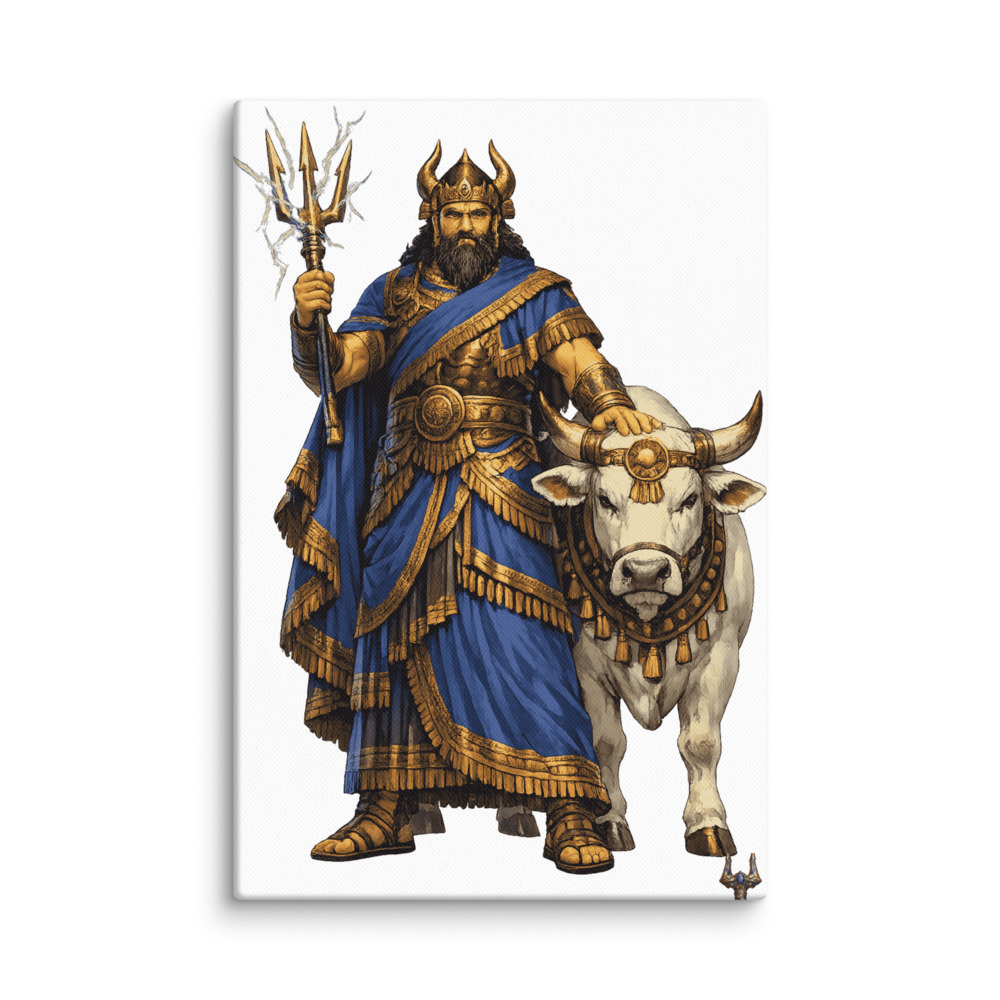 Adad Mascot Canvas
