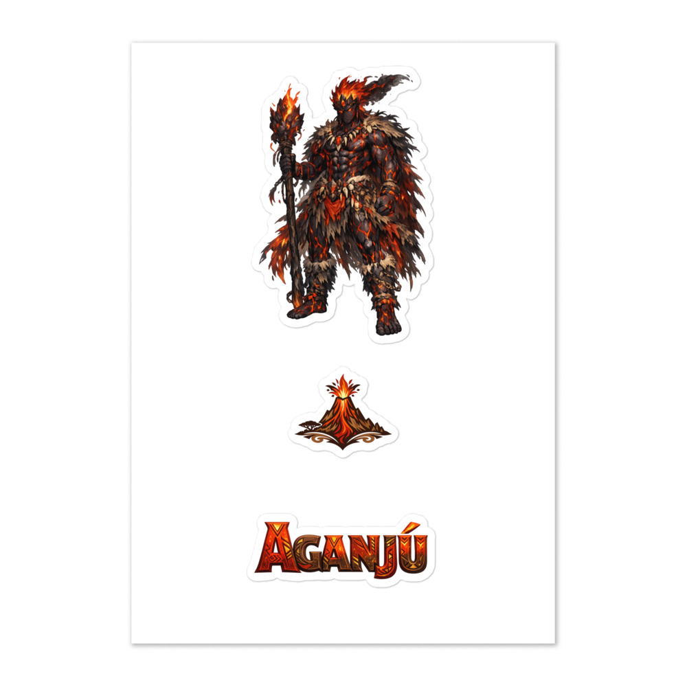 Aganjú Seal Sticker Set