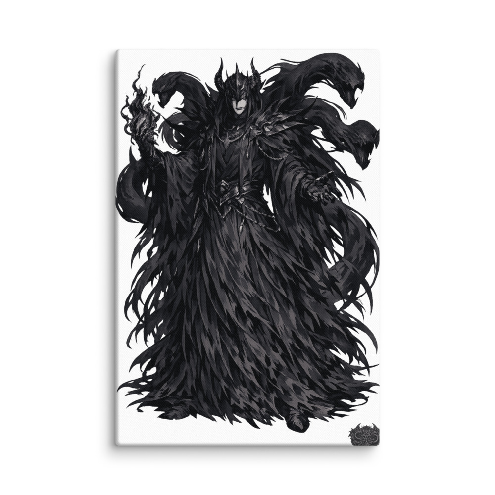 Ahriman Mascot Canvas