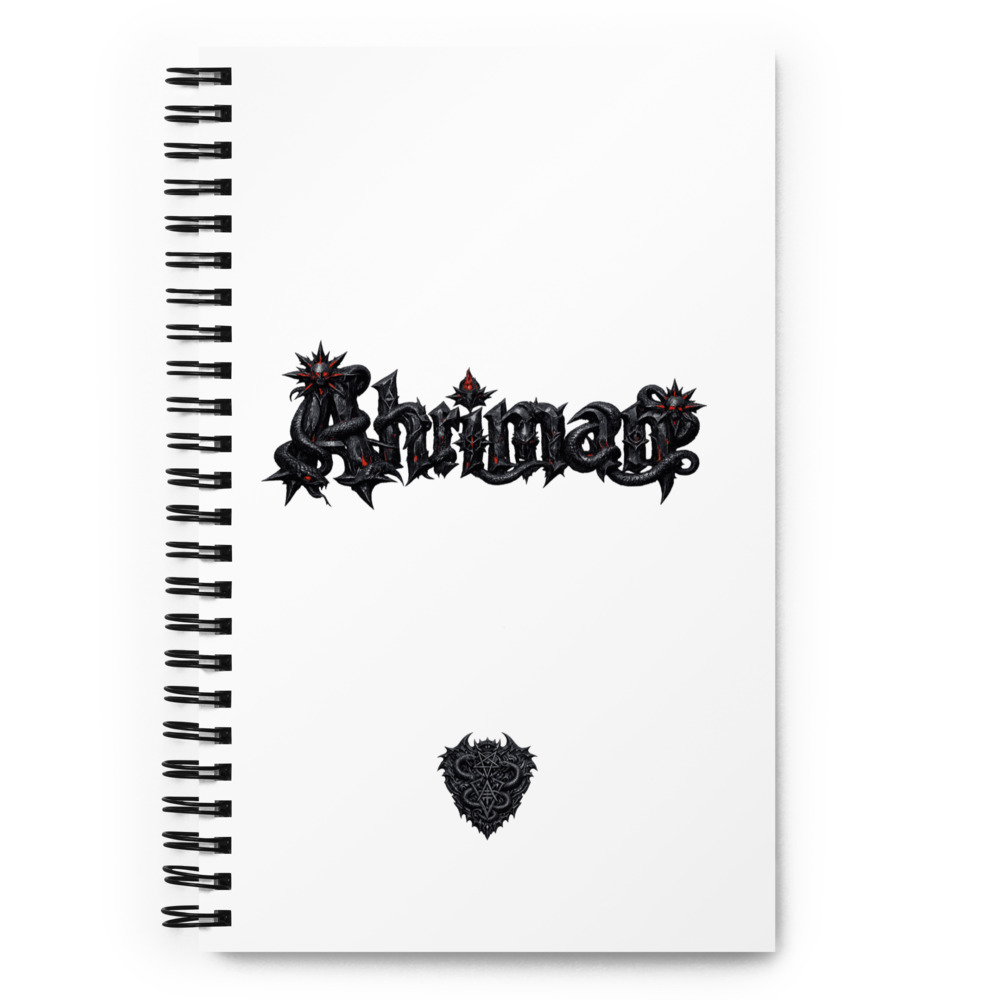 Ahriman Temple Notebook