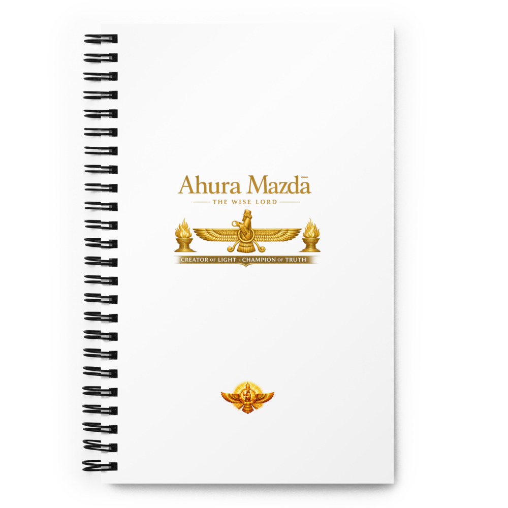 AhuraMazdā Temple Notebook