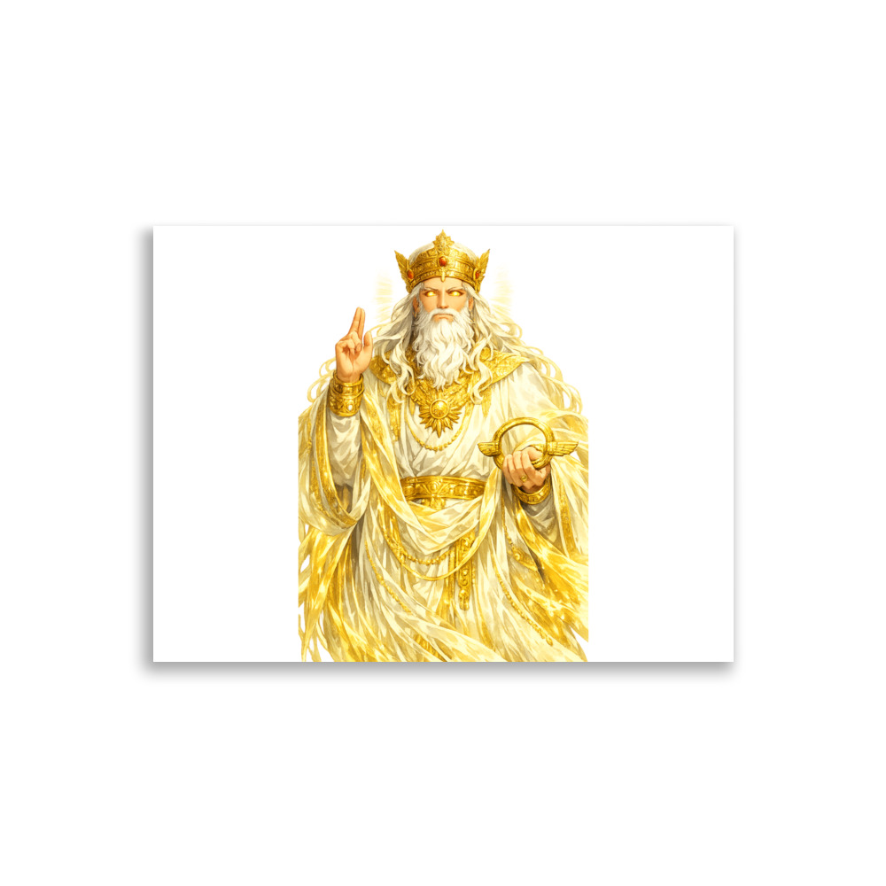 AhuraMazdā Mascot Art Print