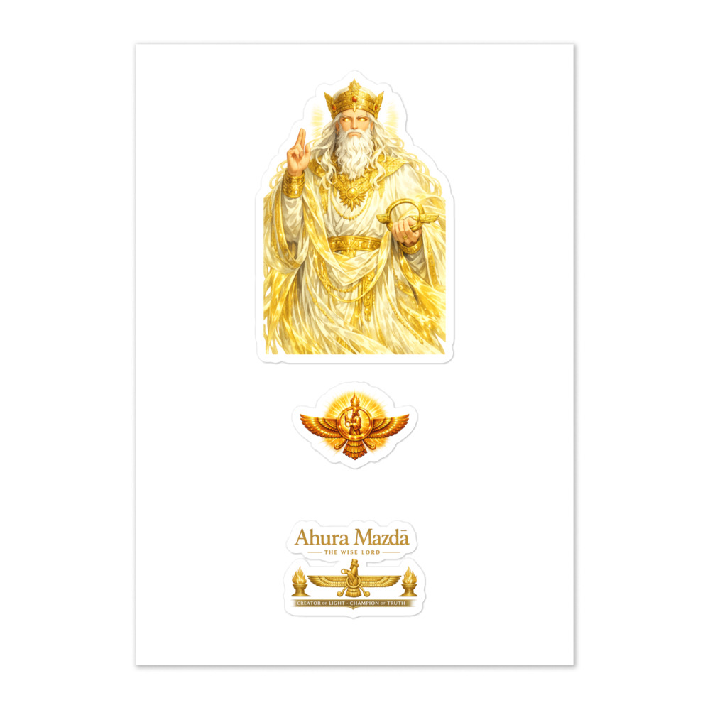 AhuraMazdā Seal Sticker Set