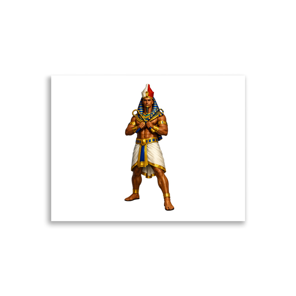 Aígyptos Mascot Art Print