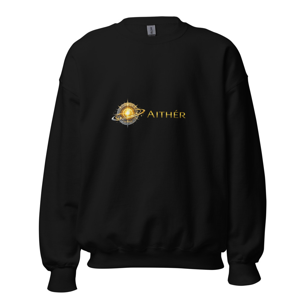 Aithḗr Temple Crewneck