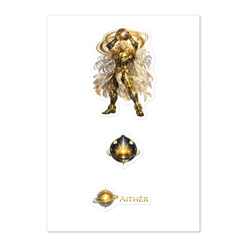 Aithḗr Seal Sticker Set