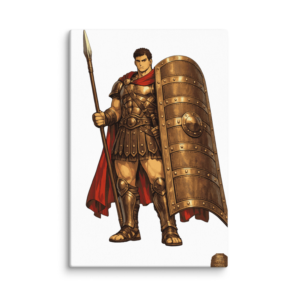 Aías Mascot Canvas