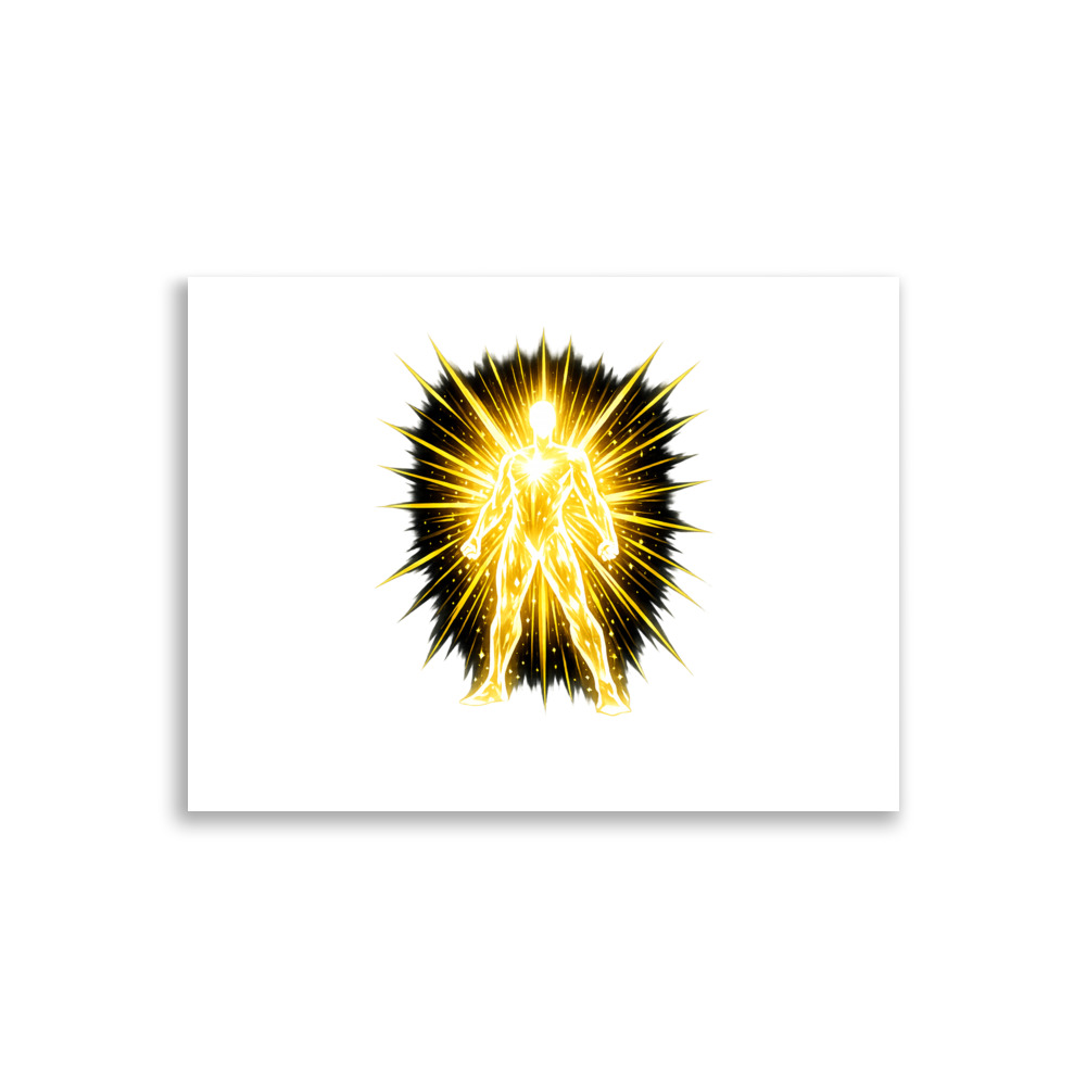 ꜣḫ Mascot Art Print
