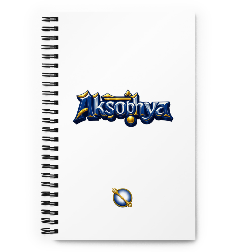 Akṣobhya Temple Notebook