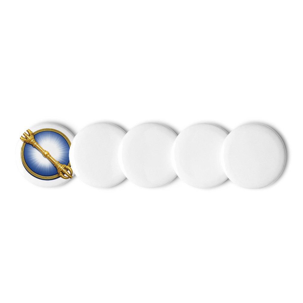 Akṣobhya Seal Enamel Pin