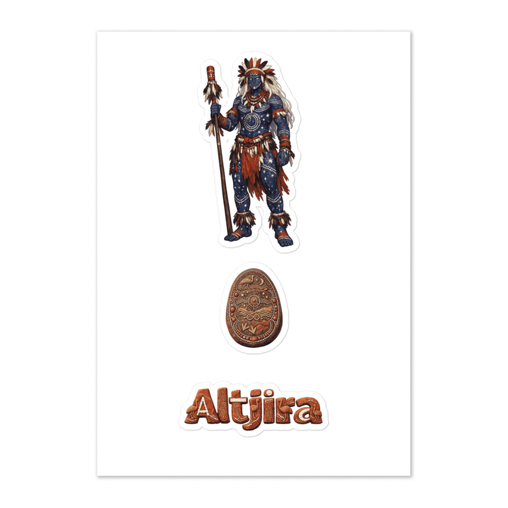 Altjira Seal Sticker Set