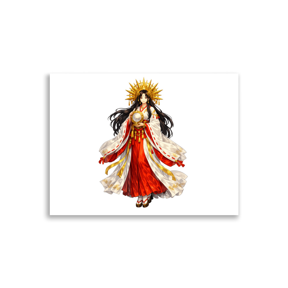 Amaterasu Mascot Art Print