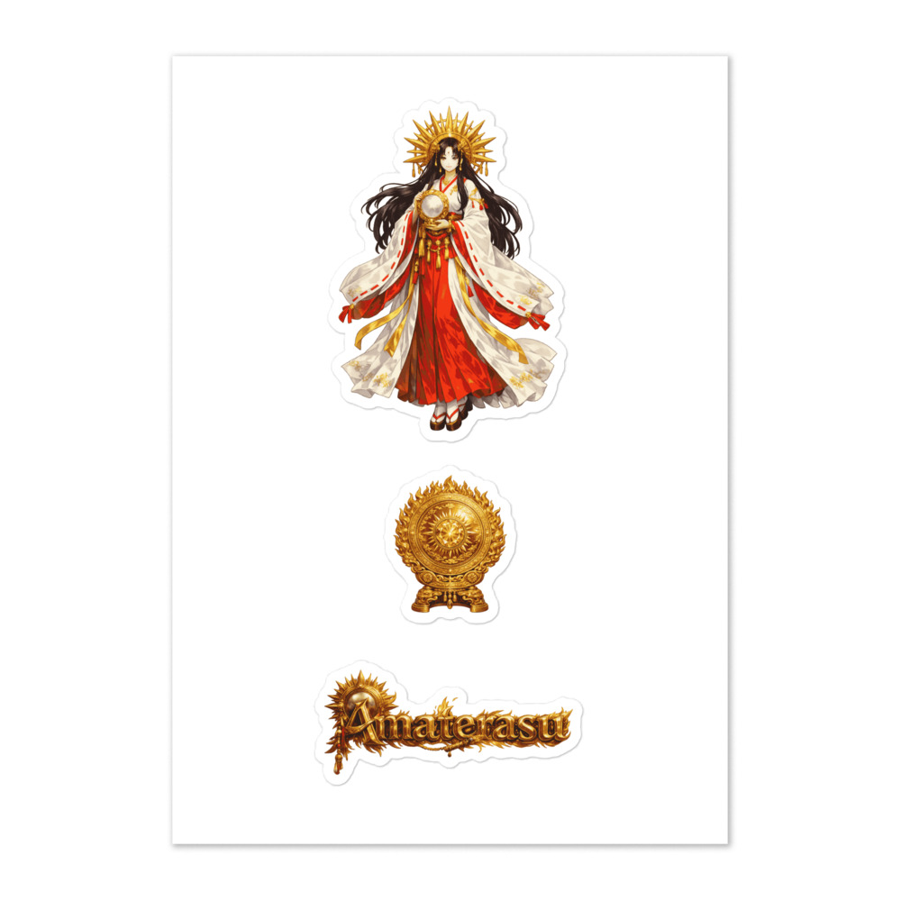 Amaterasu Seal Sticker Set