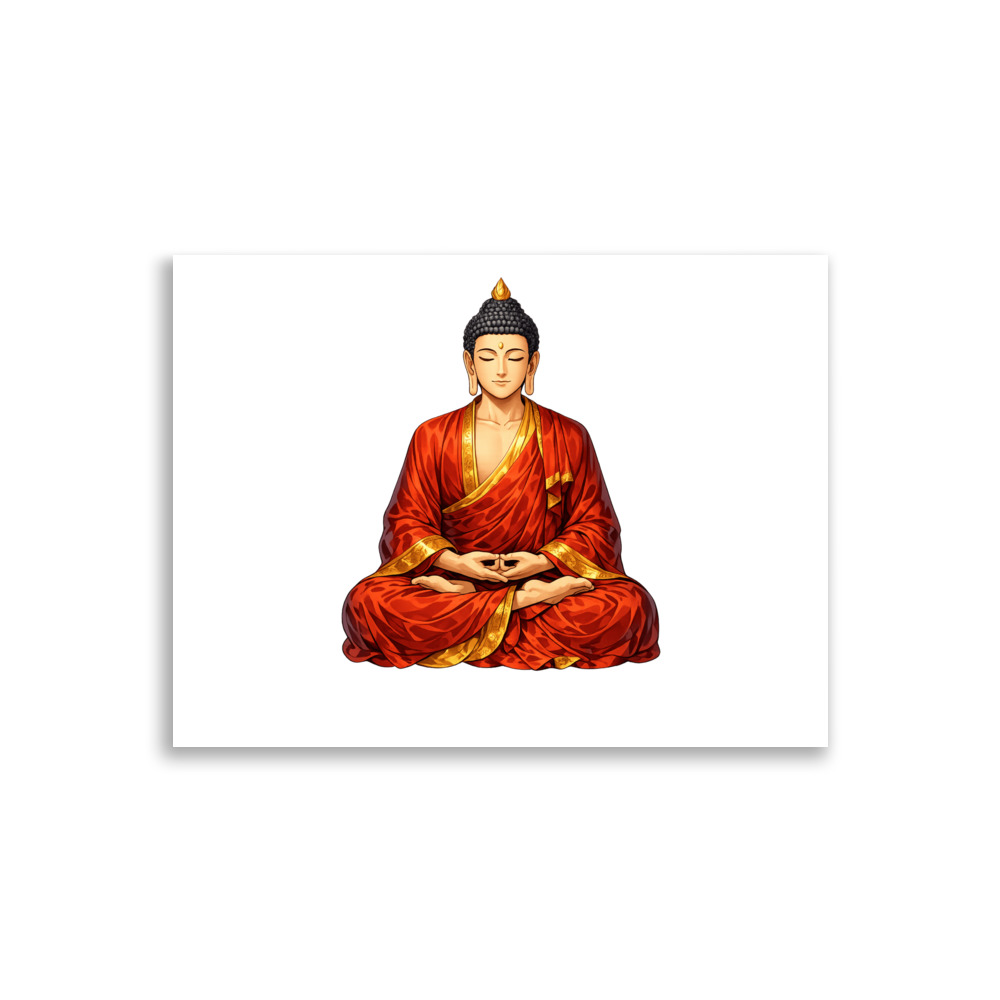 Amida Mascot Art Print