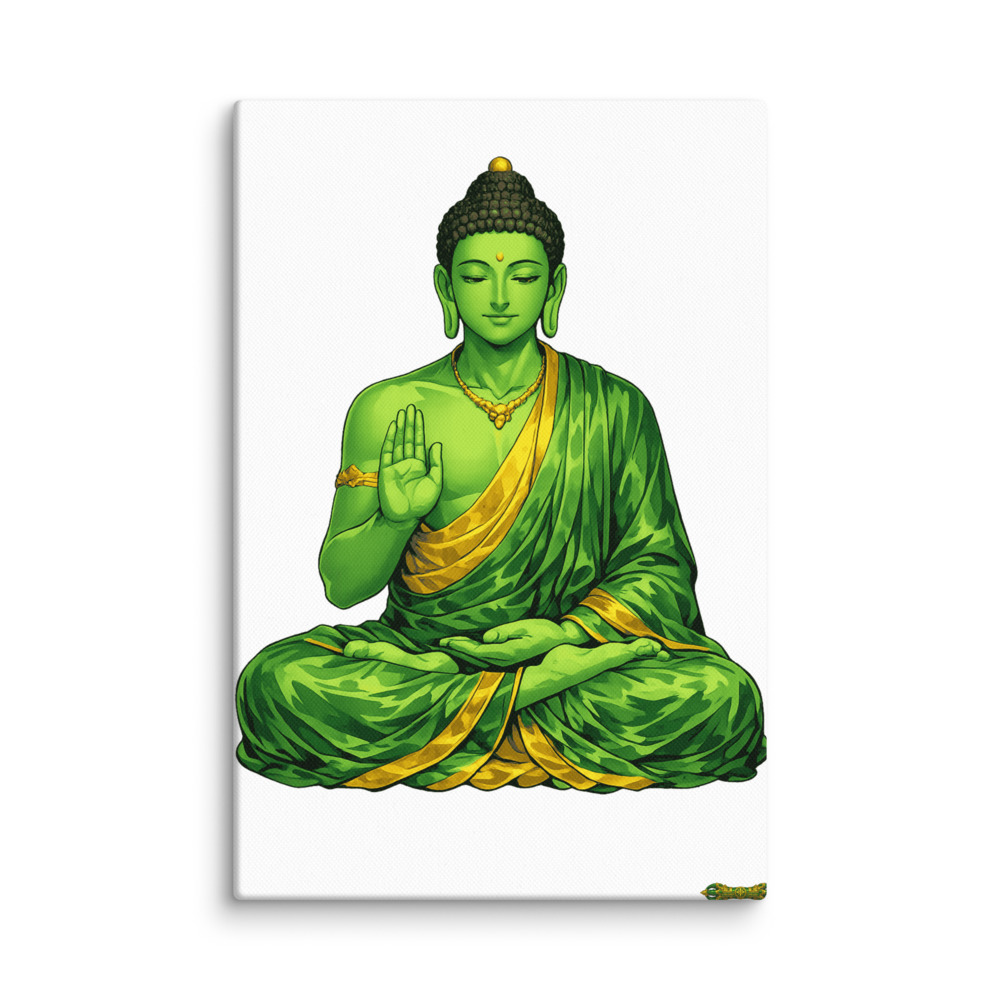 Amoghasiddhi Mascot Canvas