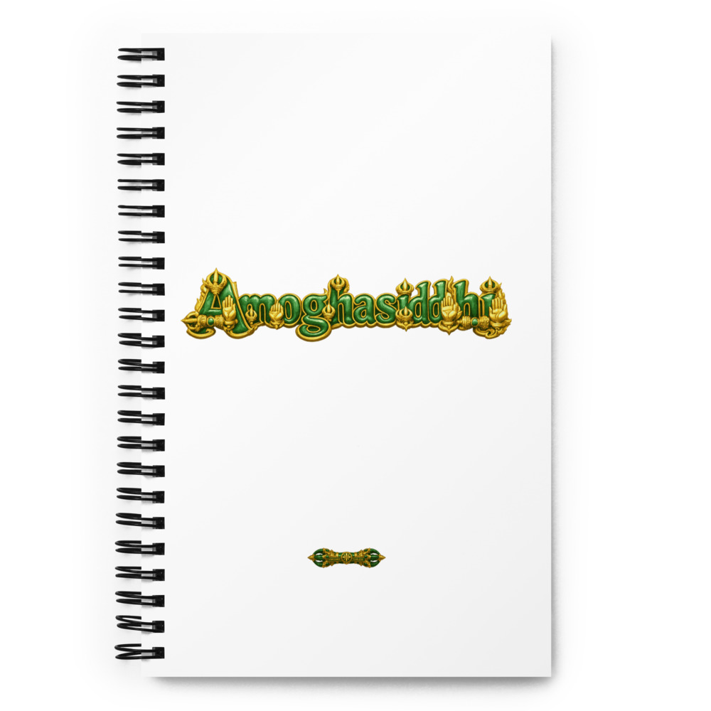 Amoghasiddhi Temple Notebook