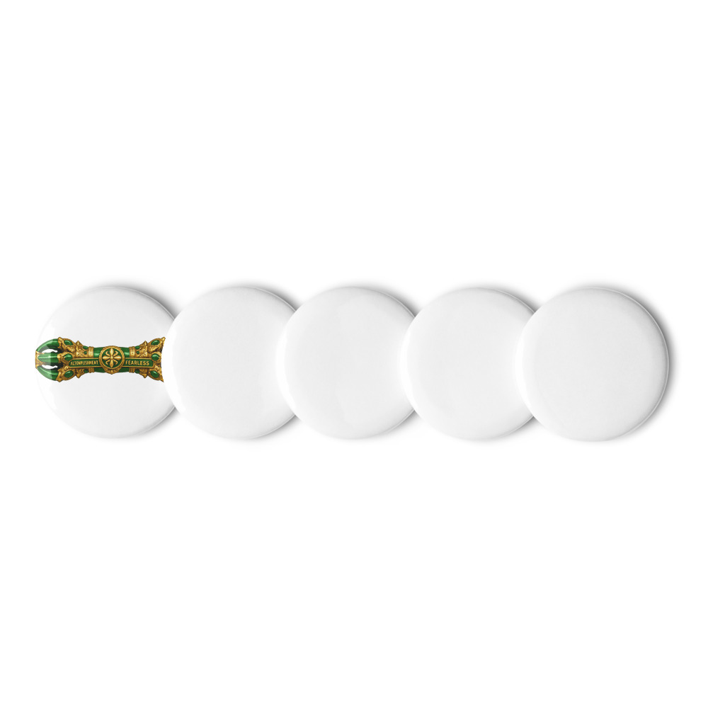 Amoghasiddhi Seal Enamel Pin