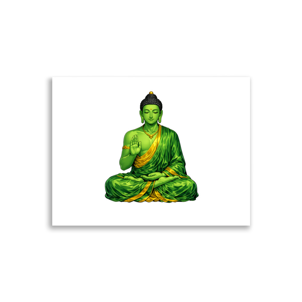 Amoghasiddhi Mascot Art Print