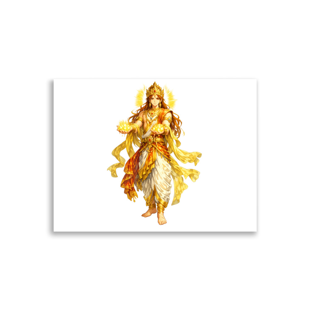 Aṃśa Mascot Art Print