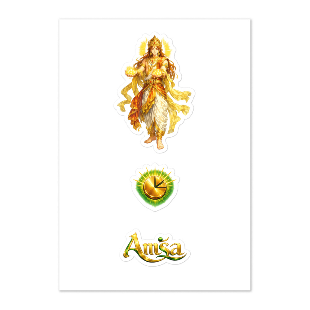 Aṃśa Seal Sticker Set