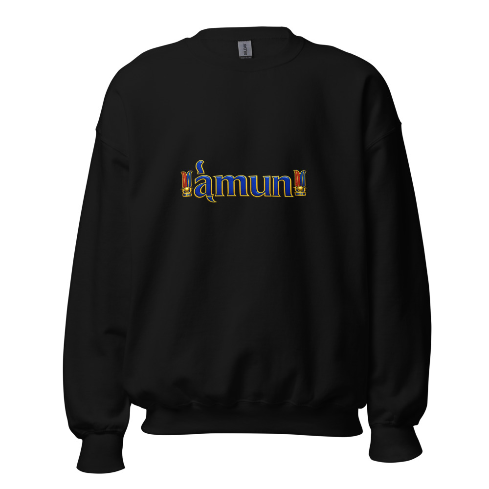 Ꜣmun Temple Crewneck