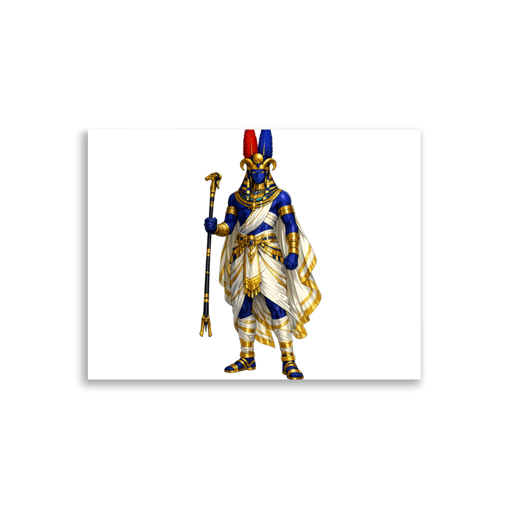 Ꜣmun Mascot Art Print
