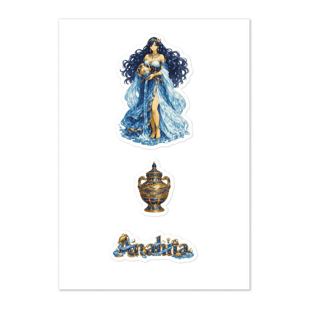 Anāhitā Seal Sticker Set