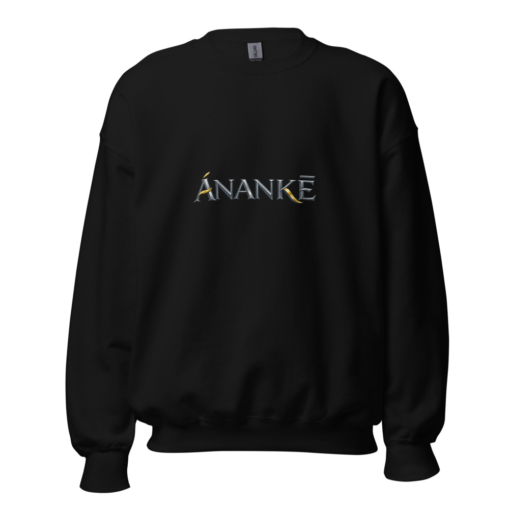 Anánkē Temple Crewneck