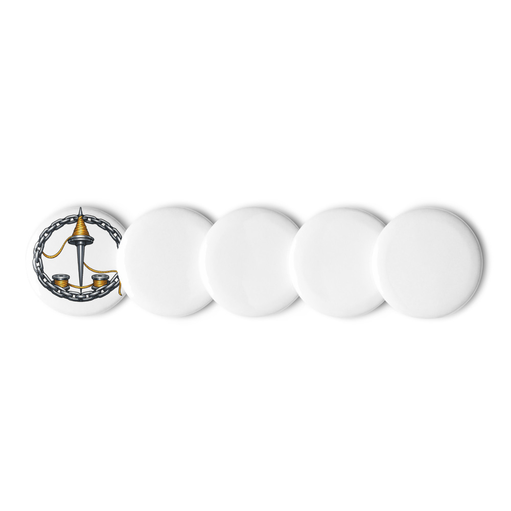 Anánkē Seal Enamel Pin