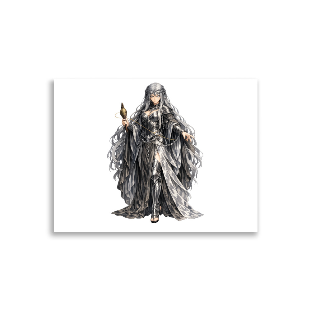 Anánkē Mascot Art Print