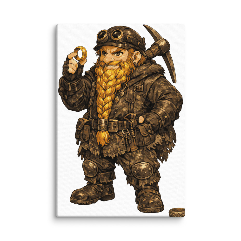 Andvari Mascot Canvas