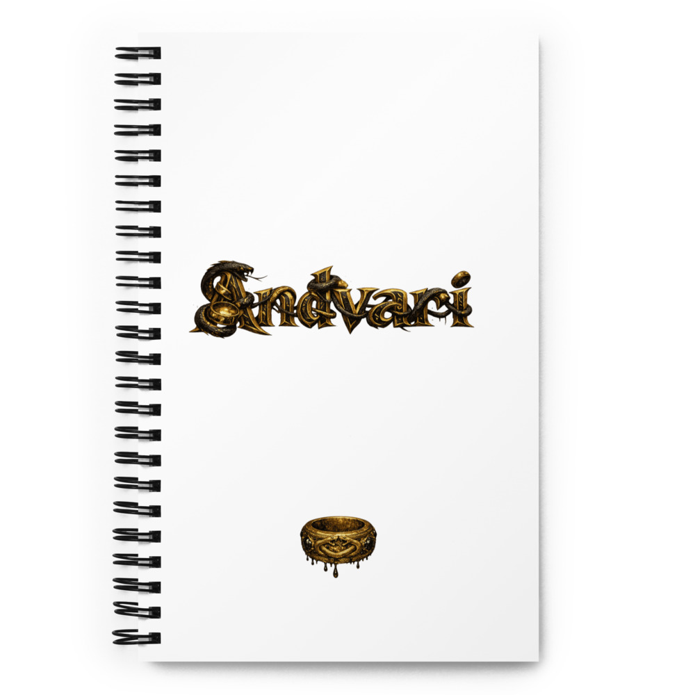 Andvari Temple Notebook
