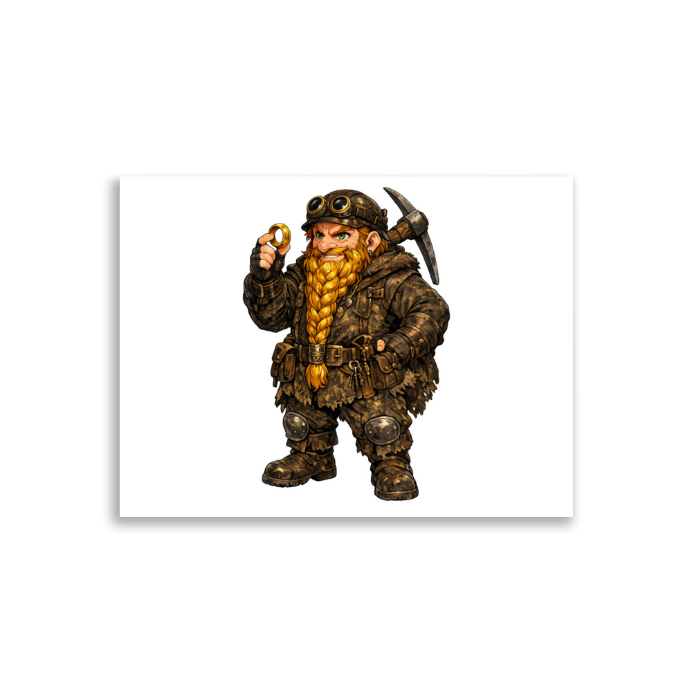 Andvari Mascot Art Print