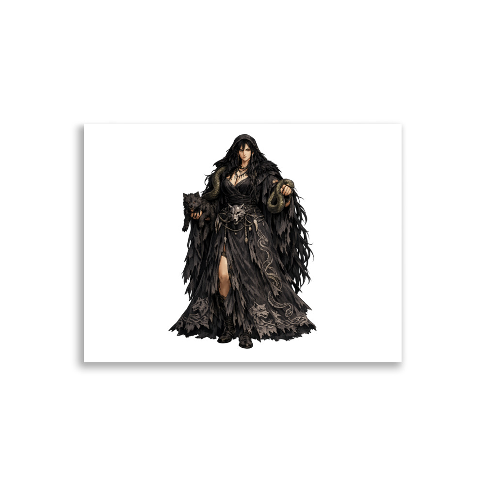Angrboða Mascot Art Print