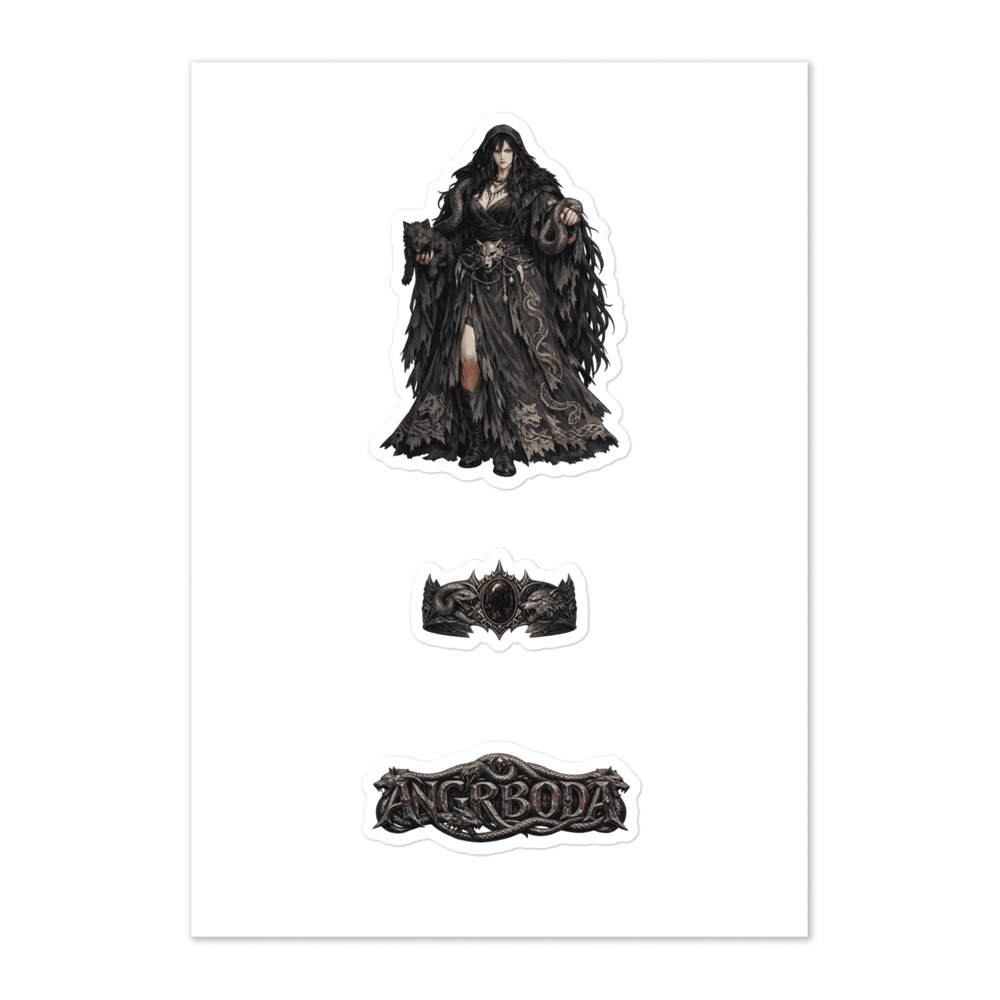 Angrboða Seal Sticker Set