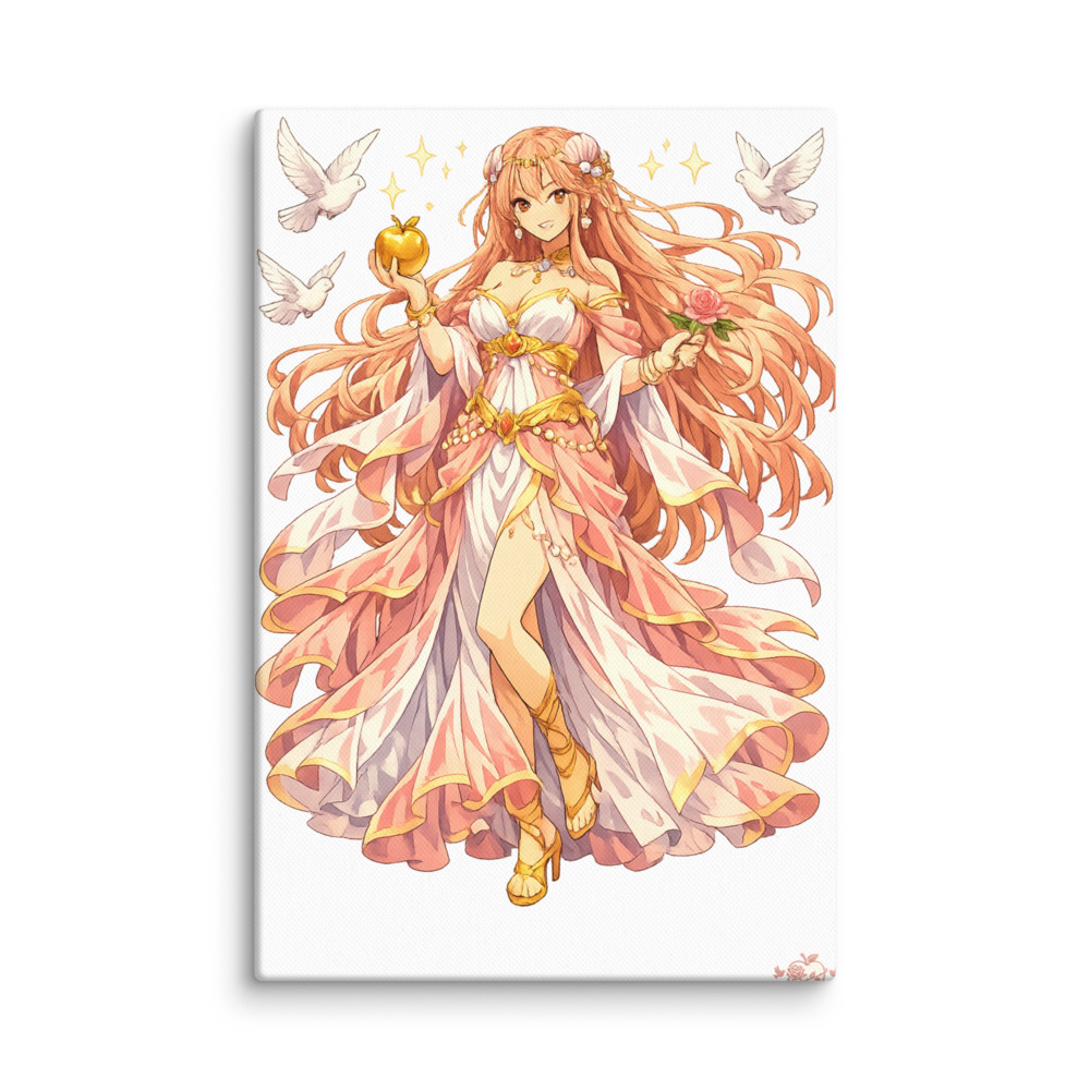 Aphrodítē Mascot Canvas