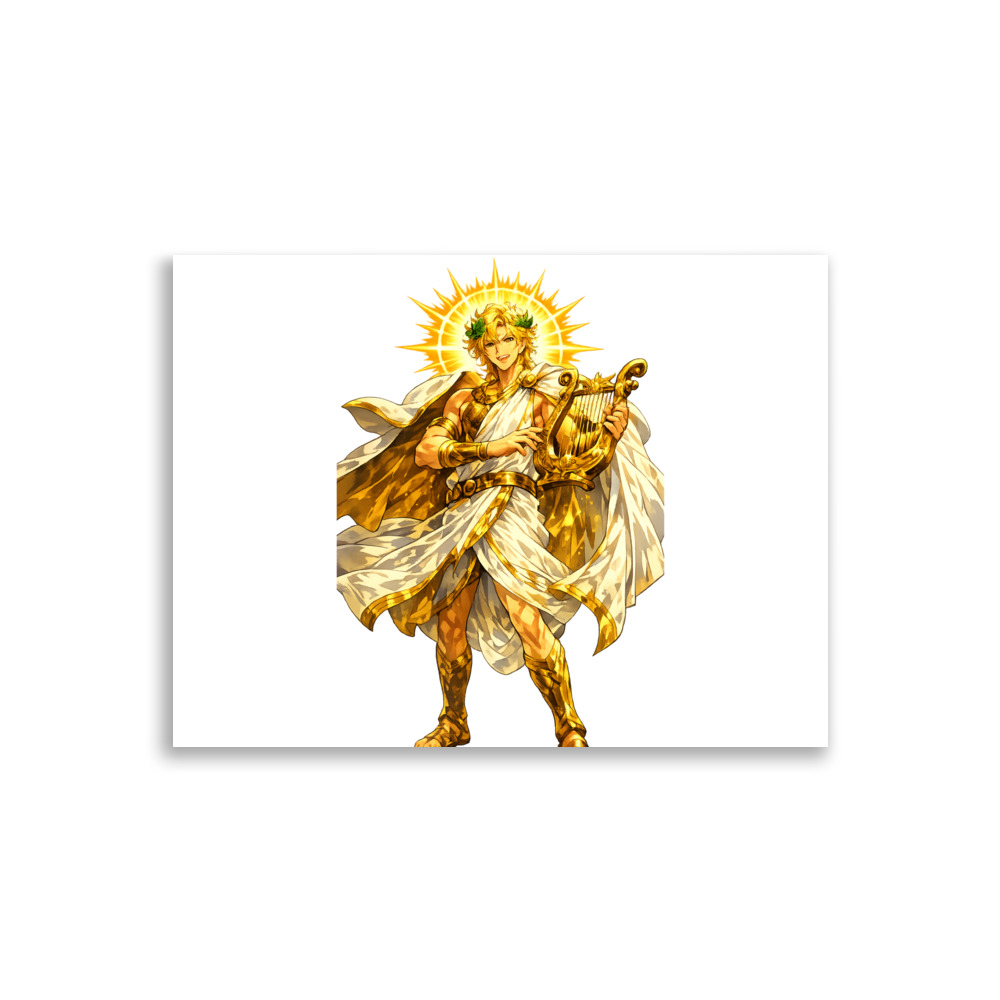 Apóllōn Mascot Art Print