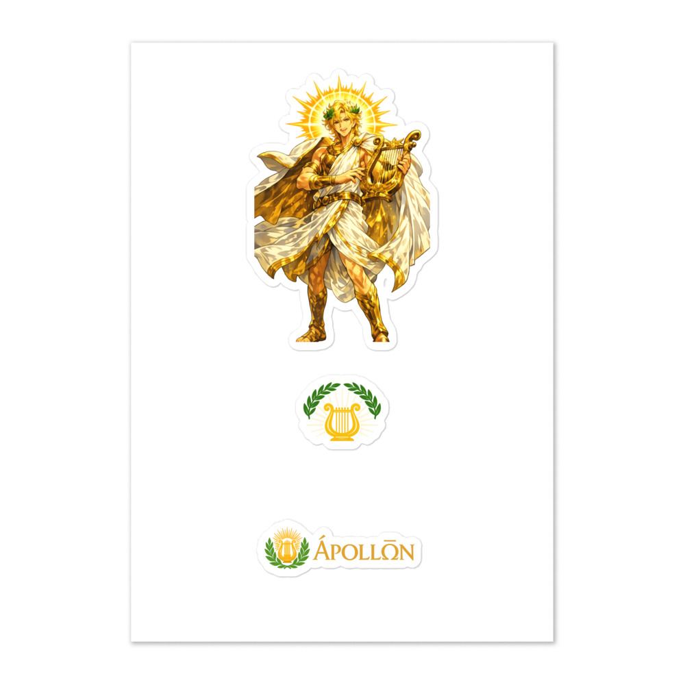 Apóllōn Seal Sticker Set