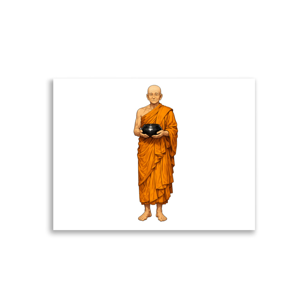 Arhat Mascot Art Print