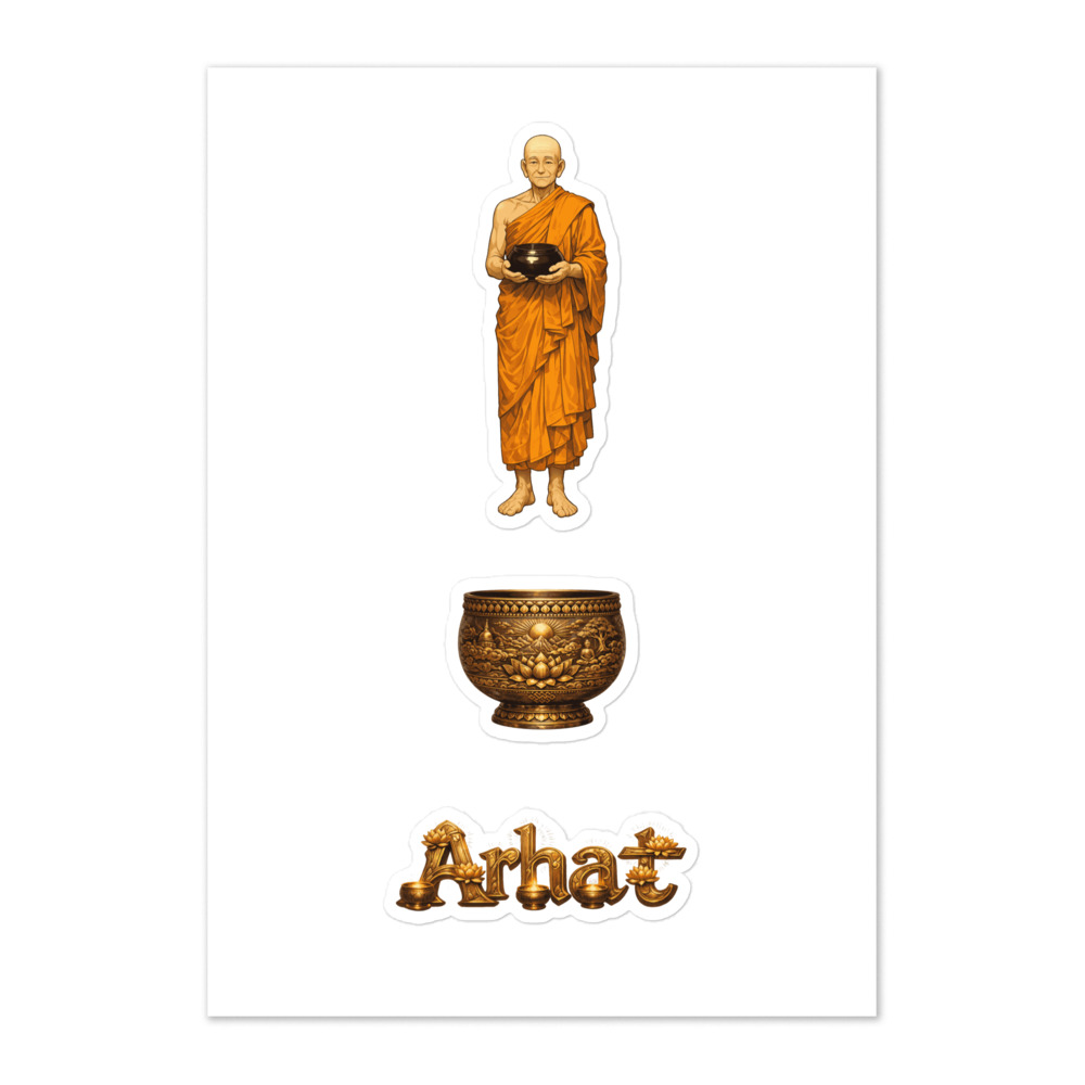Arhat Seal Sticker Set