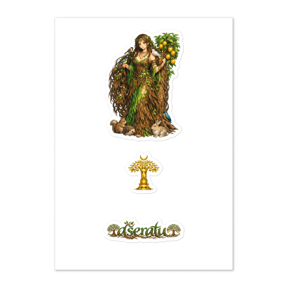 Ašeratu Seal Sticker Set