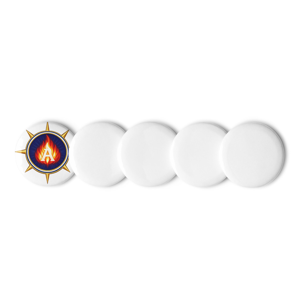 Ašavahišta Seal Enamel Pin