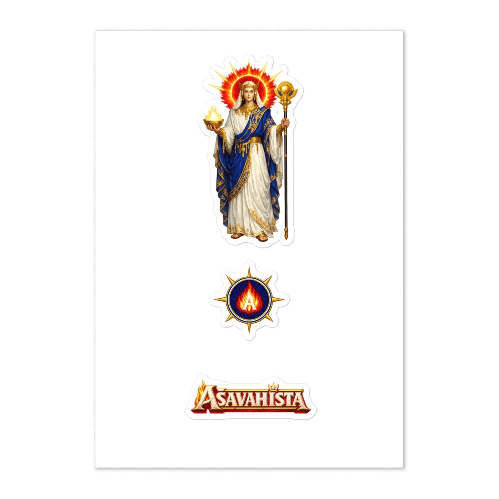 Ašavahišta Seal Sticker Set