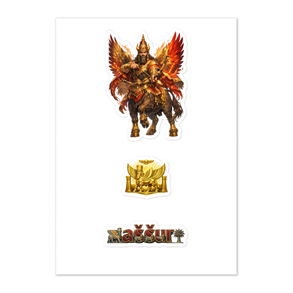 Aššur Seal Sticker Set