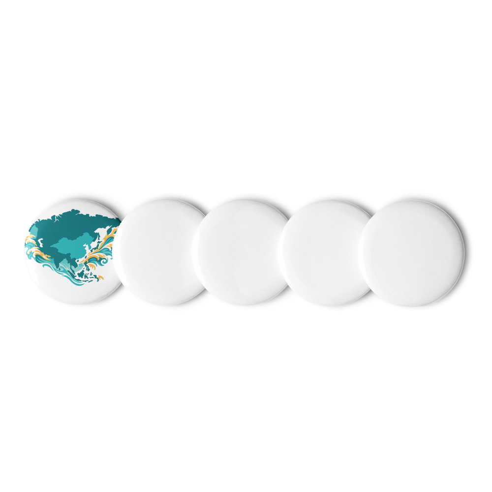 Asía Seal Enamel Pin